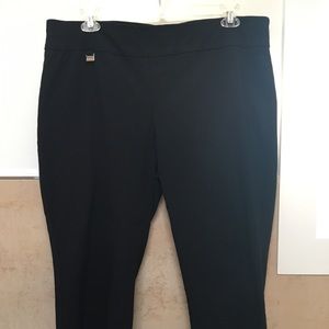 Alfani Black Crop Pants 20W